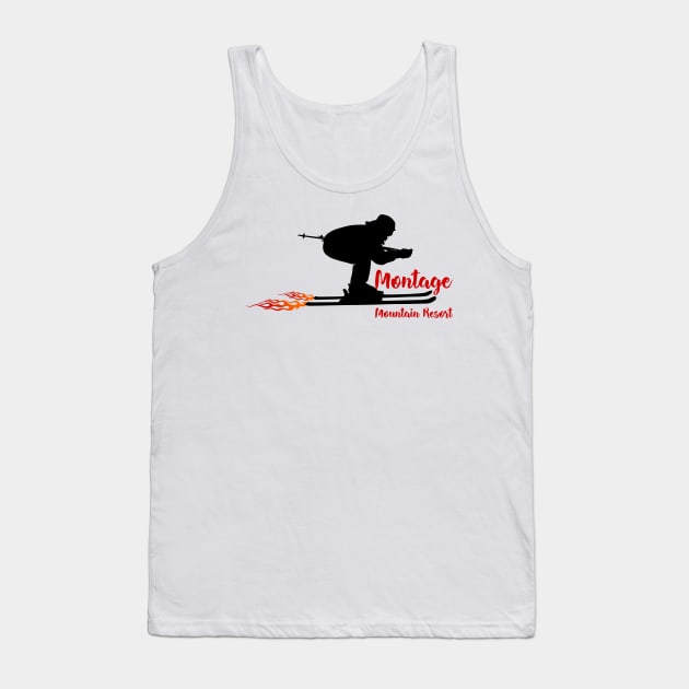 Montage Mountain Resort United States Skiing Tank Top by ArtDesignDE